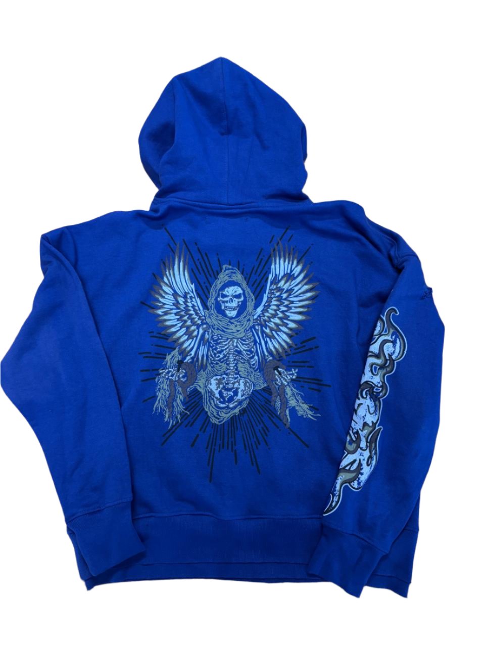 OVERSIZED YEZZUS HOODY BLUE