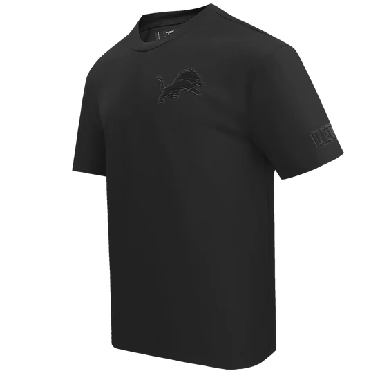 Pro-standard DETROIT LIONS NEUTRAL CJ DROP SHOULDER TEE, BLACK